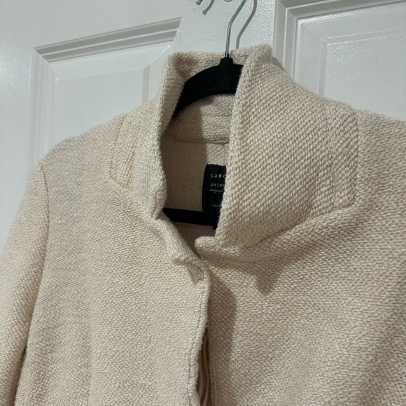 Sanctuary x Anthropologie Cream Light Weight Blazer - Size Medium - Picture 2 of 9